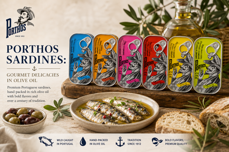 Porthos Sardines: Gourmet Delicacies in Olive Oil