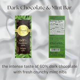 Venchi 60% Dark Mint Mini Chocolate bar 35 g