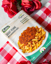 Load image into Gallery viewer, Pastami Organic Ready-To-Eat Microwable Pasta, Short Penne with Arrabbiata Sauce Ready in 90 Sec
