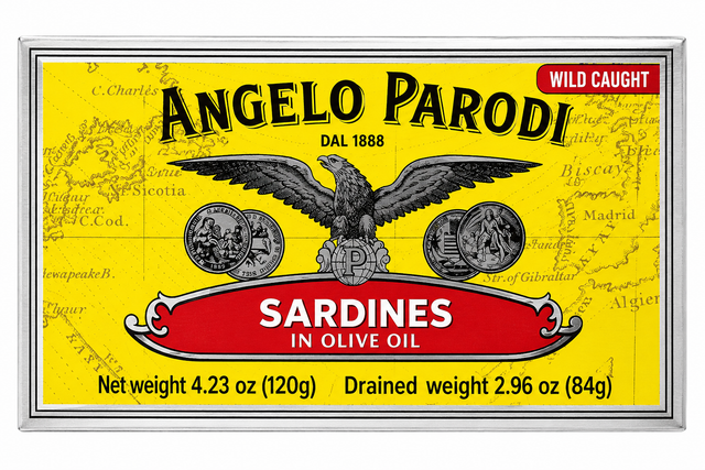 Angelo Parodi Portuguese Sardines in Pure Olive Oil - International Loft