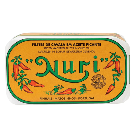 Nuri Mackerel Fillets Spiced in Olive Oil - International Loft