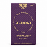 Manná Mackerel Fillets in Olive Oil with Lemon Thyme – 4.2 oz (120 g)