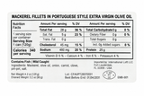Manná Portuguese-Style Mackerel Fillets in Extra Virgin Olive Oil – 4.2 oz (120 g)