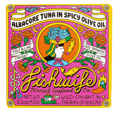Fishwife Albacore Tuna Spicy in Olive Oil - International Loft
