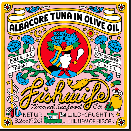 Fishwife Albacore Tuna in Olive Oil – 3.2 oz - International Loft