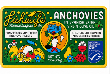 Fishwife Anchovies In Extra Virgin Olive Oil - International Loft