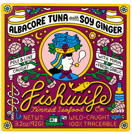 Fishwife Tuna Soy Ginger – 3.2 oz - International Loft