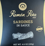 Ramón Pena Small Sardines in Sauce  “Xoubas” 4.6 Oz (130g)
