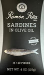 Ramon Pena Sardines in Olive Oil 4 oz (115g) - International Loft