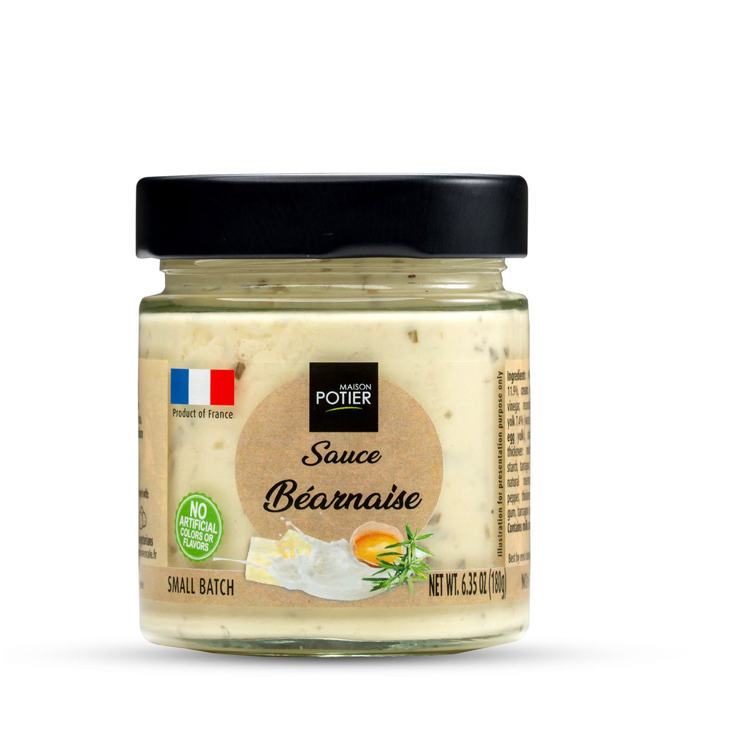 Maison Potier Bearnaise Sauce, The Authentic Sauce N. 15, 6.35oz Jar