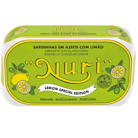 Nuri Sardines in Lemon and Olive Oil - International Loft