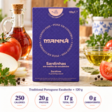 Manná Sardines in Portuguese Escabeche Sauce – 4.2 oz (120 g)