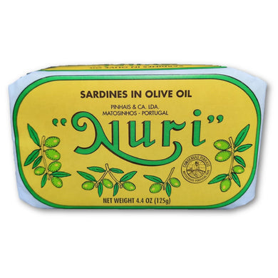 NURI Portuguese Sardines in Pure Olive Oil - International Loft