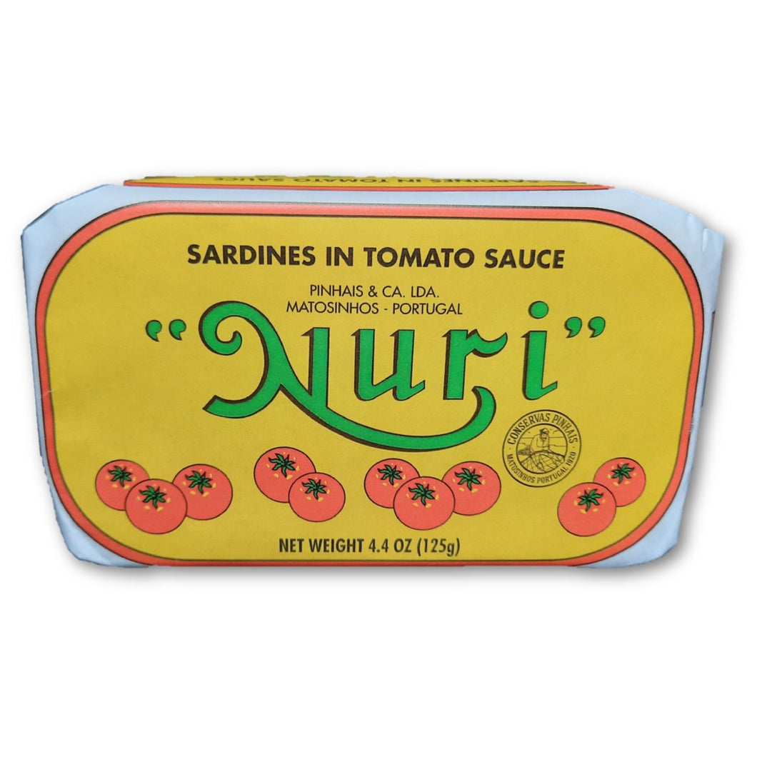 Nuri Portuguese Sardines in Tomato Sauce- 8 Pack - International Loft