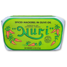 Load image into Gallery viewer, Nuri Mackerel Spiced in Olive Oil - International Loft
