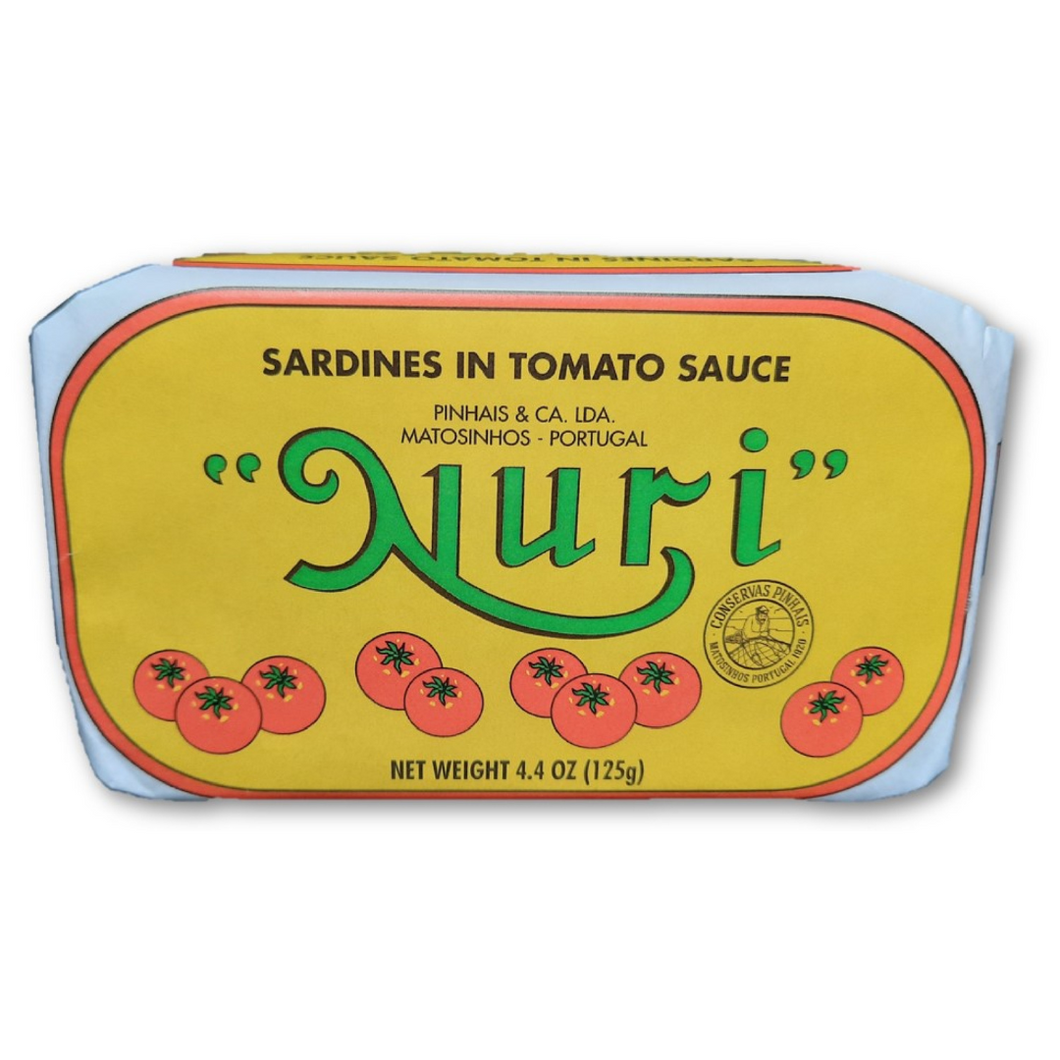 NURI Portuguese Sardines in Tomato Sauce - International Loft