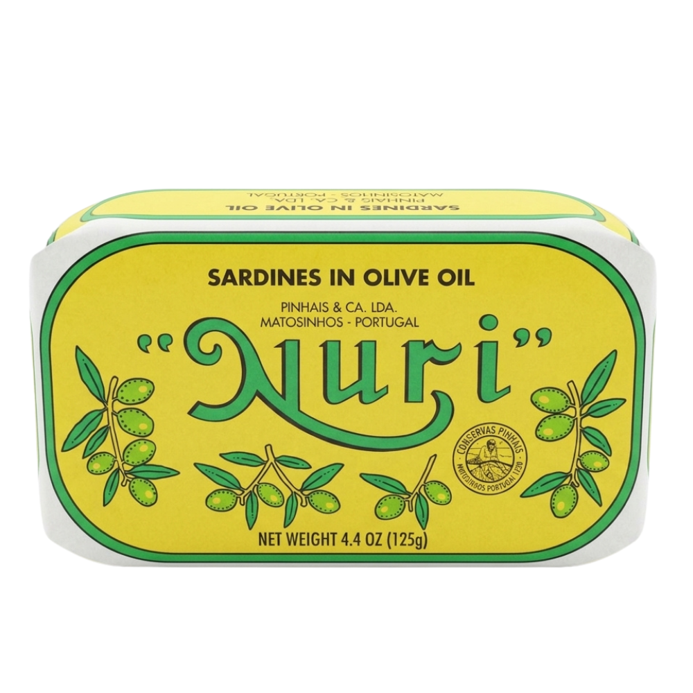 Nuri Portuguese Sardines in Pure Olive Oil - 8 Pack - International Loft