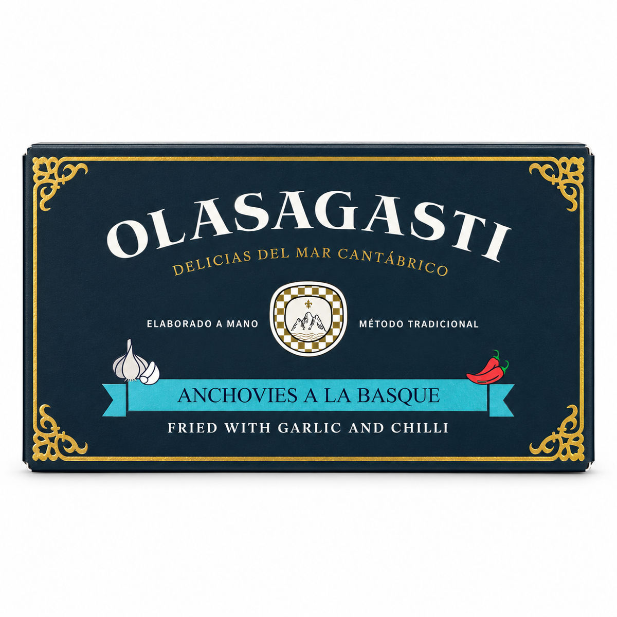 Olasagasti Anchovies à la Basque with Garlic and Chili