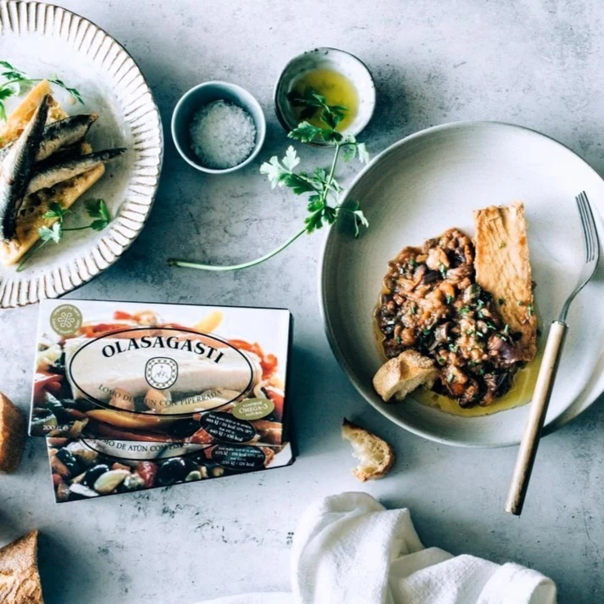 Olasagasti Tuna Fillet with Mediterranean Ratatouille