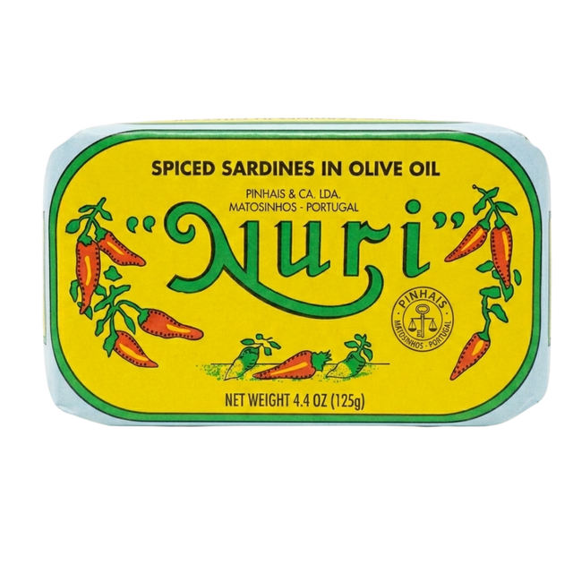 NURI Portuguese Sardines in Spiced Olive Oil - International Loft