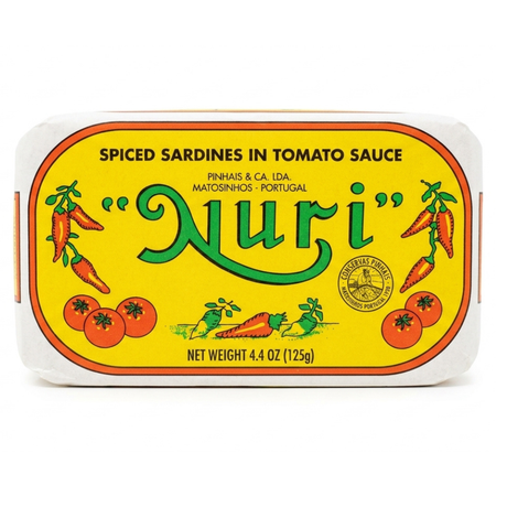 Nuri Portuguese Sardines in Spiced Tomato Sauce - 10 Pack - International Loft