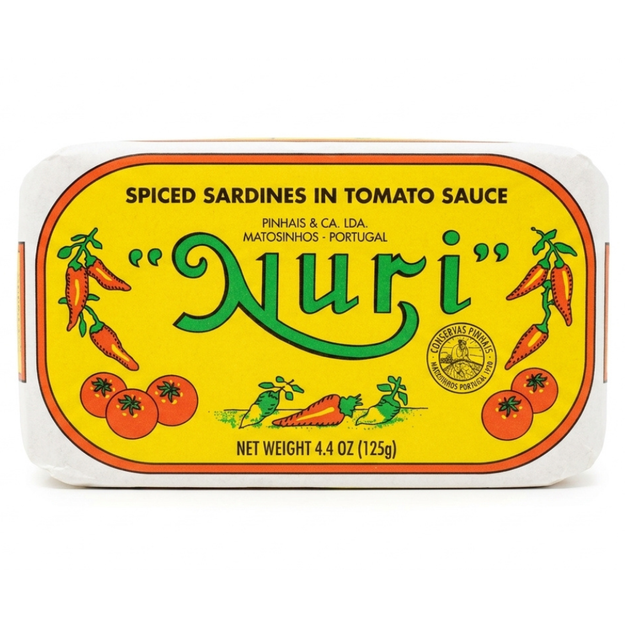 Nuri Portuguese Sardines in Spiced Tomato Sauce - 10 Pack - International Loft