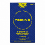 Manná Sardines with Lemon in Extra Virgin Olive Oil – 4.2 oz (120 g)