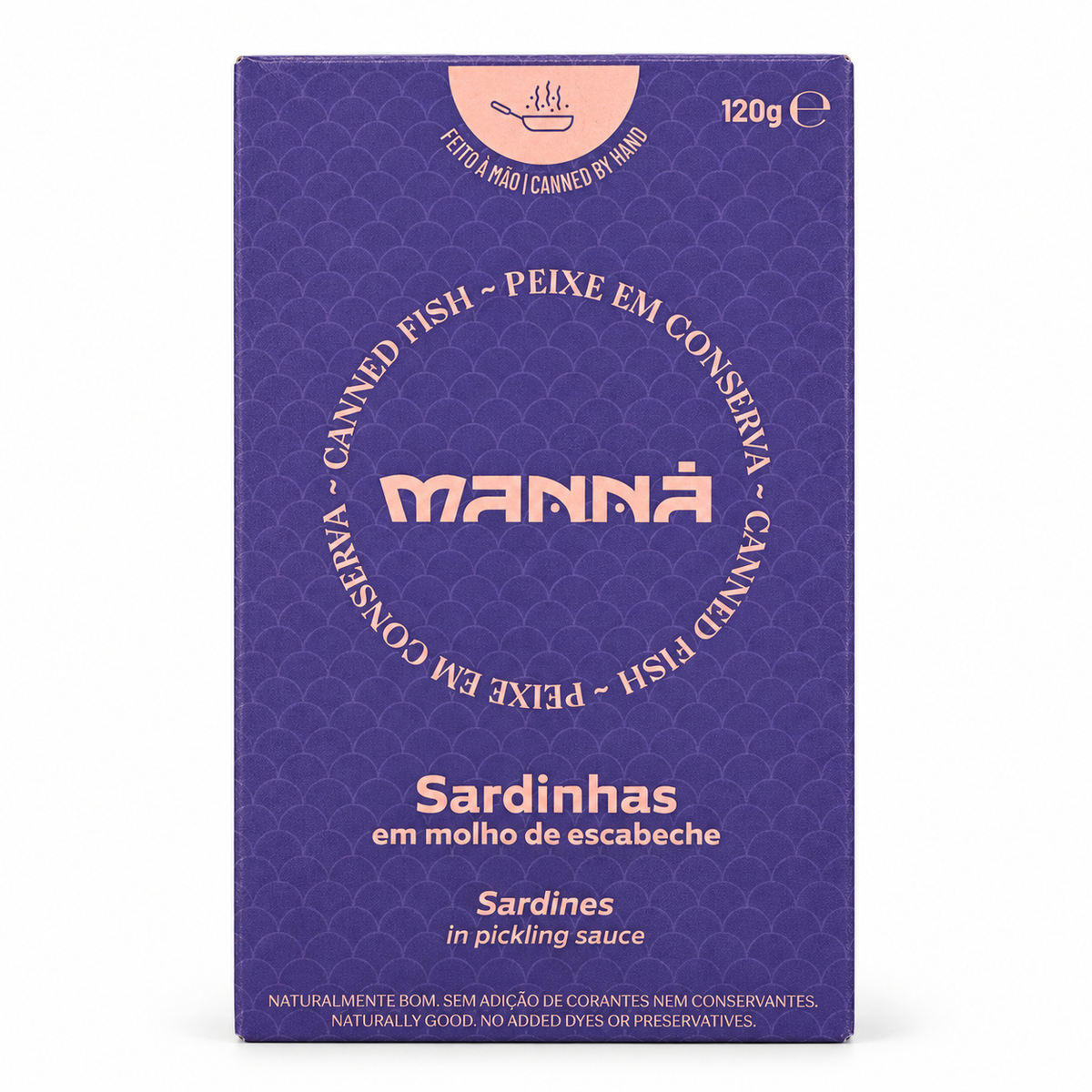 Manná Sardines in Portuguese Escabeche Sauce – 4.2 oz (120 g)