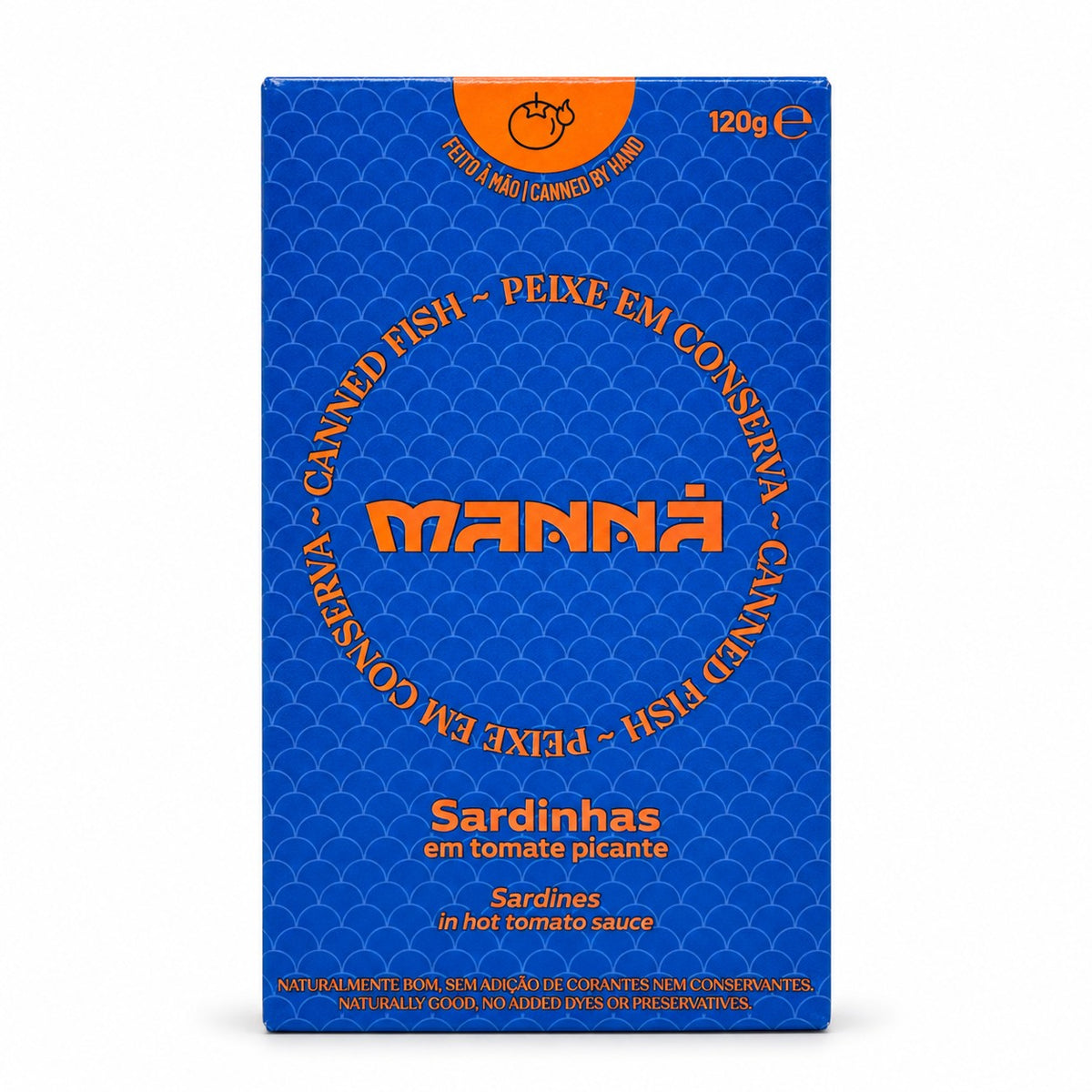 Manná Sardines in Hot Tomato Sauce – 4.2 oz (120 g)