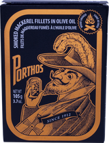 Porthos Smoked Mackerel Fillets in Olive Oil
