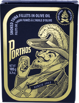 Porthos Smoked Tuna Fillets in Olive Oil