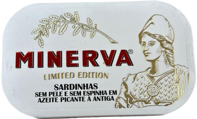 Minerva Limited Edition Sardines Skinless & Boneless in Spicy Olive Oil