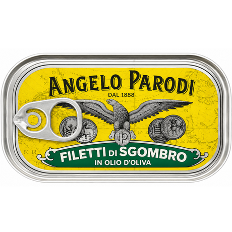 Angelo Parodi Mackerel Fillets in pure olive oil - International Loft