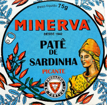 Load image into Gallery viewer, Minerva Spiced Sardine Pate 75 grams
