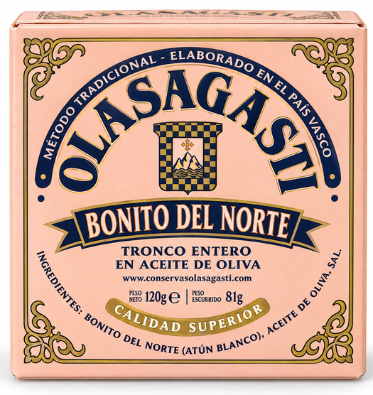 Olasagasti Bonito del Norte Tuna in Olive Oil