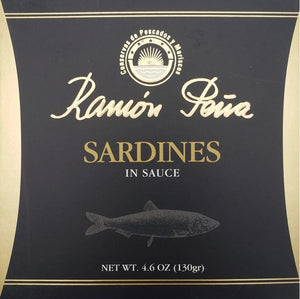 Ramón Pena Small Sardines in Sauce  “Xoubas” 4.6 Oz (130g)