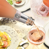 BORESSO Extra Dry Rosé Sparkling Non-alcoholic Wine From Italy, Extra Dry Dealcoholized, 750ml (25.4 fl oz) Bottle with Gift Box