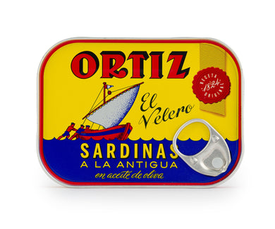 Ortiz Sardines in Olive Oil, 4.9 oz Can - International Loft