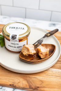 Yurrita White Tuna with Piquillo Peppers In Glass Jar 225g