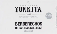 Load image into Gallery viewer, Yurrita Berberechos de Rías Gallegas 111g
