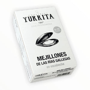 Yurrita "mejillones" Mussels In Pickled Sauce 111g