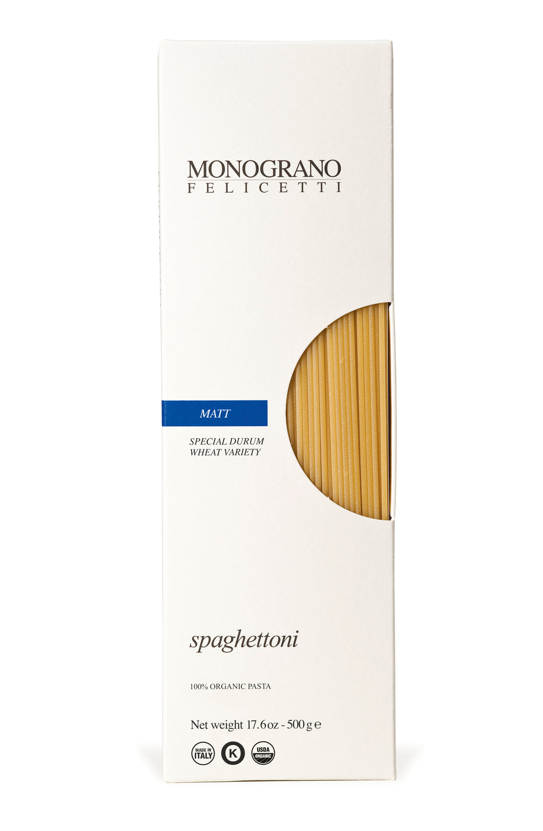 Felicetti MONOGRANO MATT Spaghettoni Pasta 17.6 oz Package - International Loft