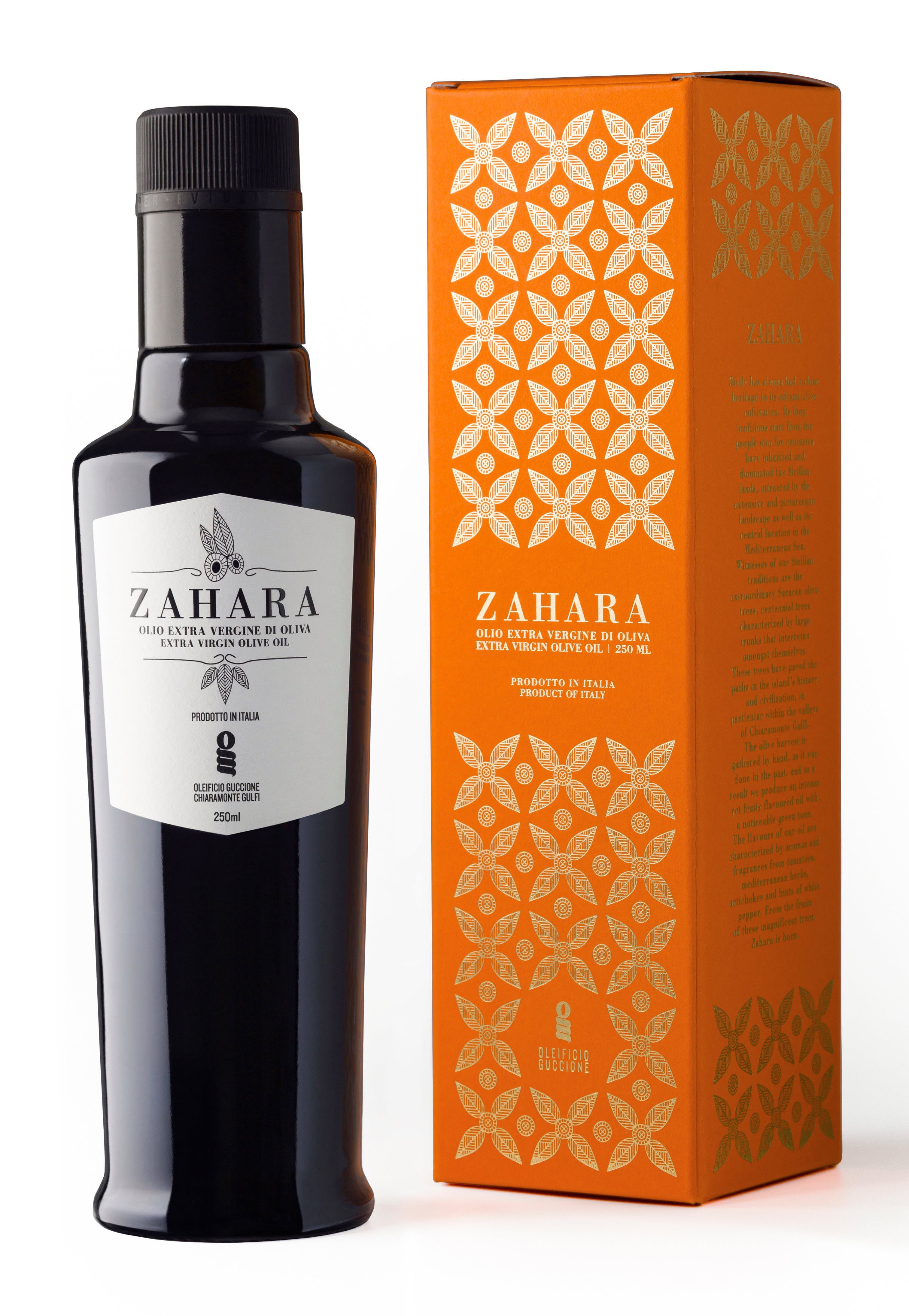 Zahara Premium Italian Extra Virgin Olive Oil 8.4 Fl Oz