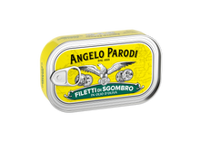 Load image into Gallery viewer, Angelo Parodi Mackerel Fillets in pure olive oil - International Loft
