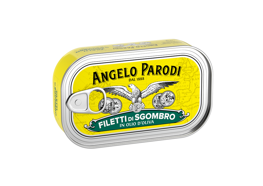 Angelo Parodi Mackerel Fillets in pure olive oil - International Loft