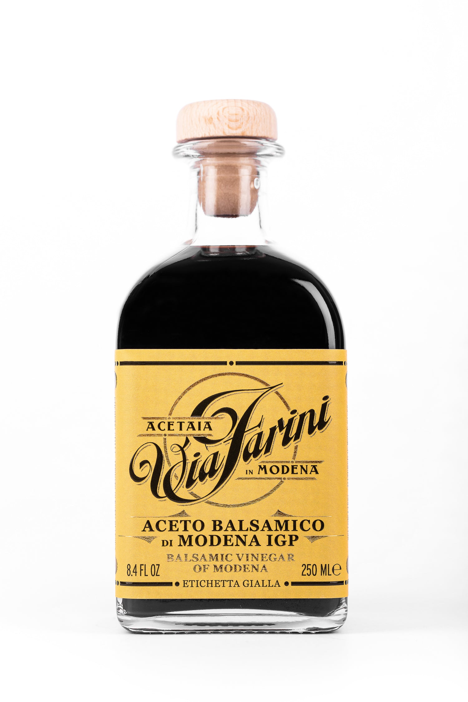Via Farini Balsamic Vinegar of Modena - Yellow Label - International Loft