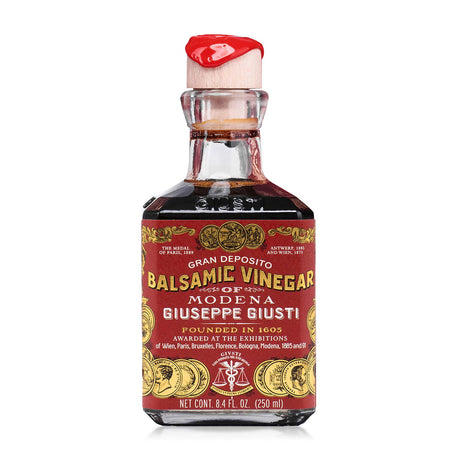 Giuseppe Giusti Gran Deposito Aceto Balsamico Di Modena Aged Artisan Italian Balsamic Wine Vinegar, 8.45 Fl Oz - International Loft