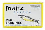 Matiz Sardines with Lemon - International Loft