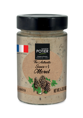 Maison Potier Morel Sauce, The Authentic Sauce N. 1, 6.35oz Jar - International Loft