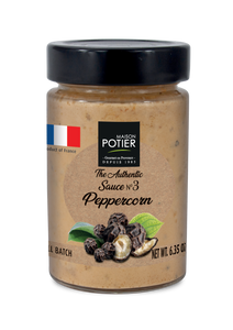 Maison Potier Peppercorn Sauce, The Authentic Sauce N. 3, 6.35oz Jar - International Loft